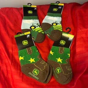 John Deere Socks 4 Pairs 6-12 Months